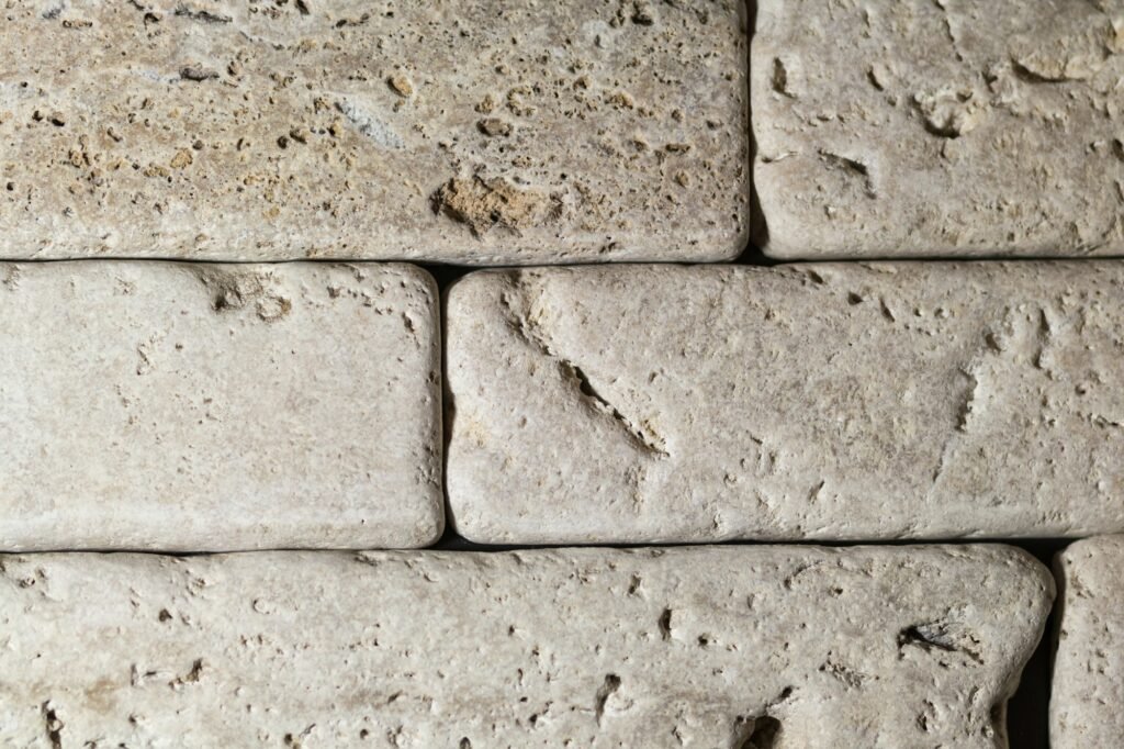 the texture of natural stone